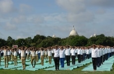 International Yoga Day KolkataSH210616 5